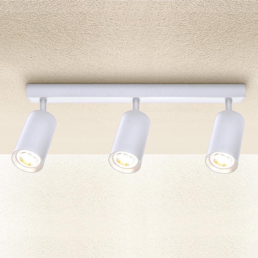 Brilagi - Foco SELE 3xGU10/30W/230V blanco