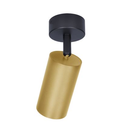 Brilagi - Foco SELE GOLDEN 1xGU10/30W/230V negro/dorado