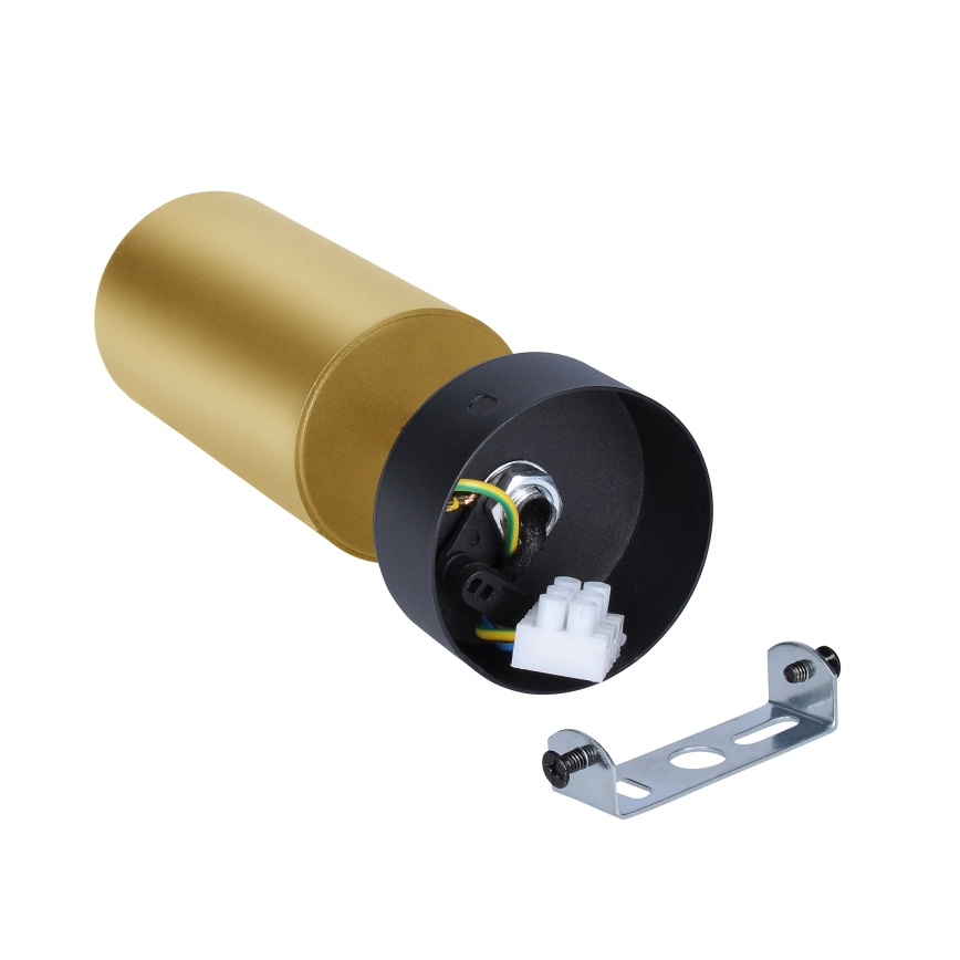 Brilagi - Foco SELE GOLDEN 1xGU10/30W/230V negro/dorado