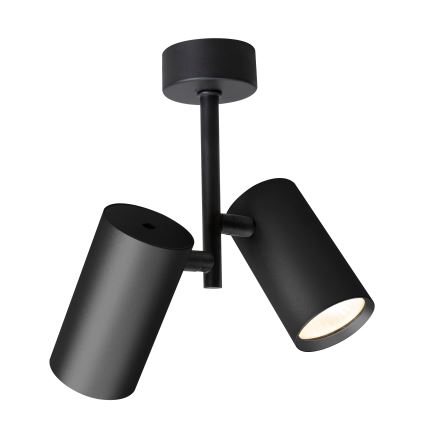 Brilagi - Foco SELE VERTICAL 2xGU10/30W/230V negro