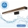 Brilagi - Iluminación LED para espejos de baño WOODY MIRROR LED/12W/230V 60 cm IP44 roble nogal/negro