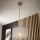 Brilagi - Lámpara colgante ANTHONY 1xE27/60W/230V roble/blanco