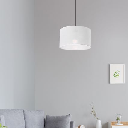 Brilagi - Lámpara colgante ANTHONY 1xE27/60W/230V roble/blanco