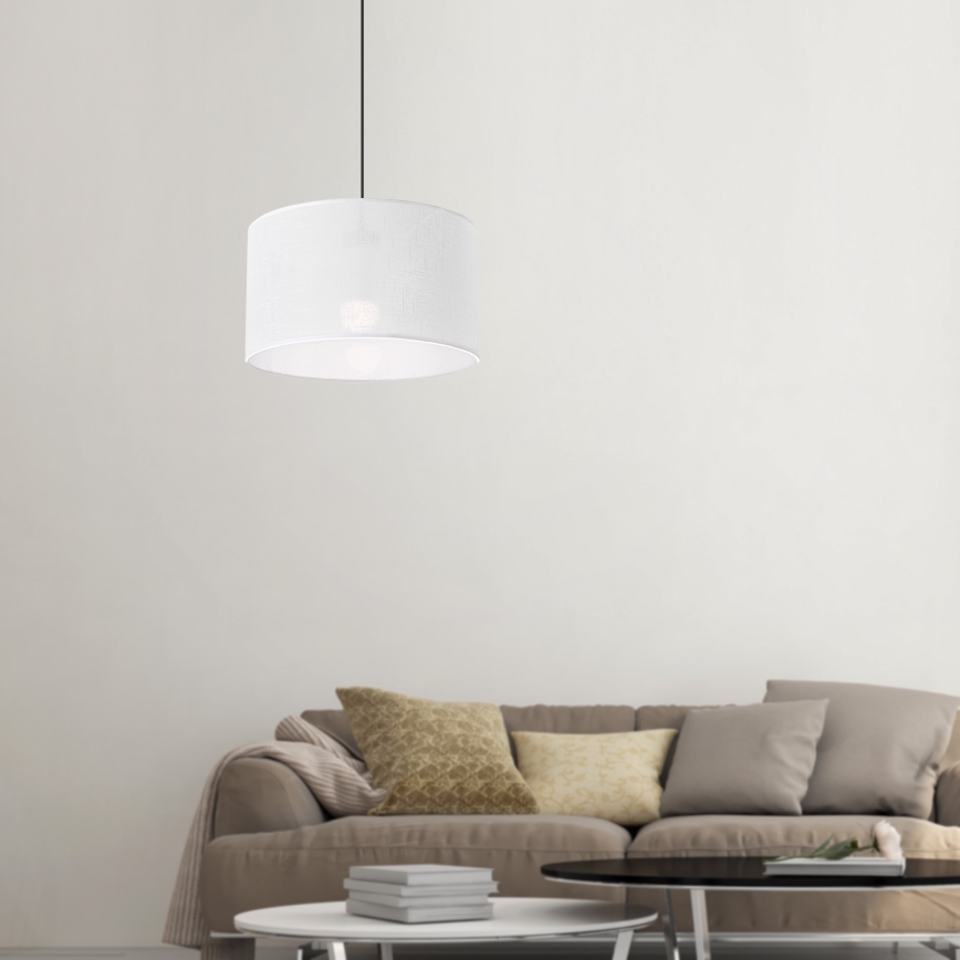 Brilagi - Lámpara colgante ANTHONY 1xE27/60W/230V roble/blanco