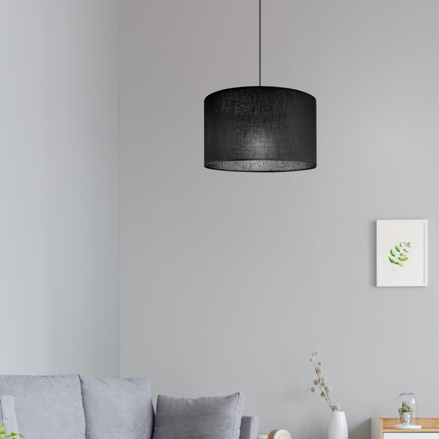 Brilagi - Lámpara colgante ANTHONY 1xE27/60W/230V roble/negro