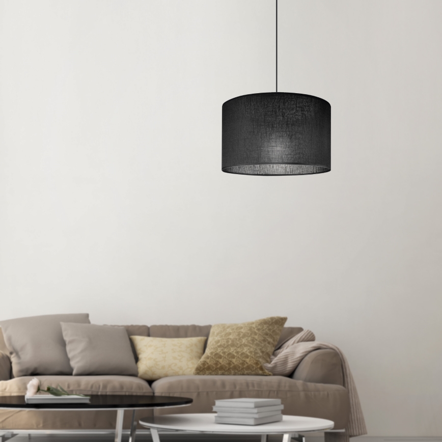 Brilagi - Lámpara colgante ANTHONY 1xE27/60W/230V roble/negro