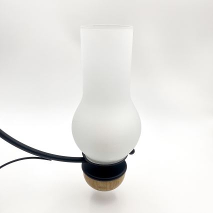 Brilagi - Lámpara colgante con cadena COTTAGE 3xE14/40W/230V haya/blanco