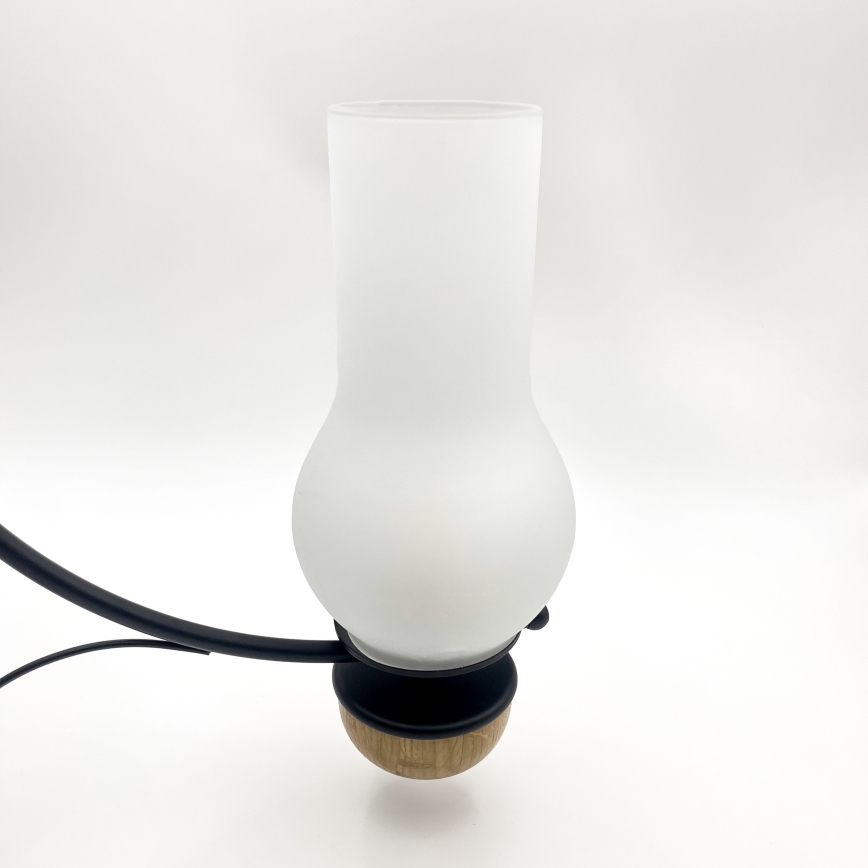 Brilagi - Lámpara colgante con cadena COTTAGE 3xE14/40W/230V haya/blanco