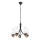 Brilagi - Lámpara colgante con cadena COTTAGE 5xE14/40W/230V haya/blanco