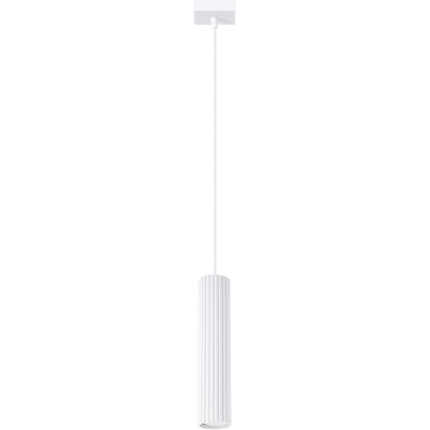 Brilagi - Lámpara colgante CRESTO 1xGU10/10W/230V blanco