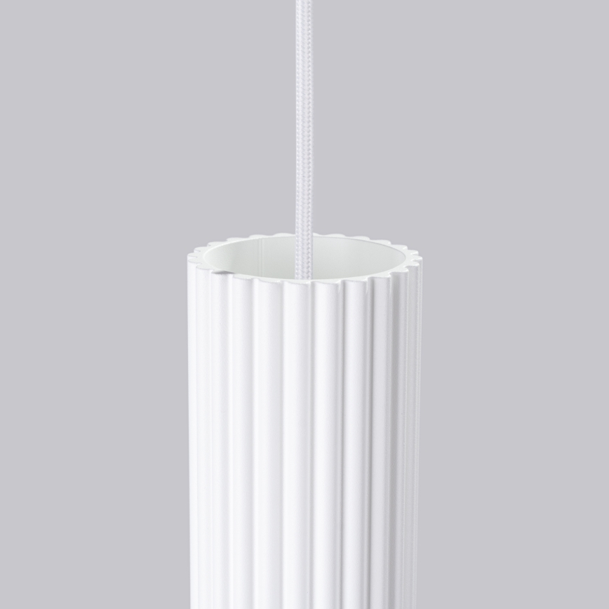 Brilagi - Lámpara colgante CRESTO 1xGU10/10W/230V blanco