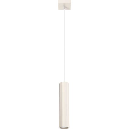 Brilagi - Lámpara colgante CRESTO 1xGU10/10W/230V color crema