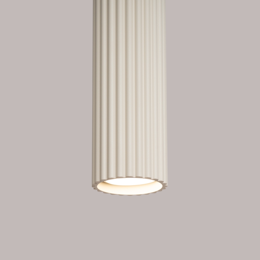 Brilagi - Lámpara colgante CRESTO 1xGU10/10W/230V color crema