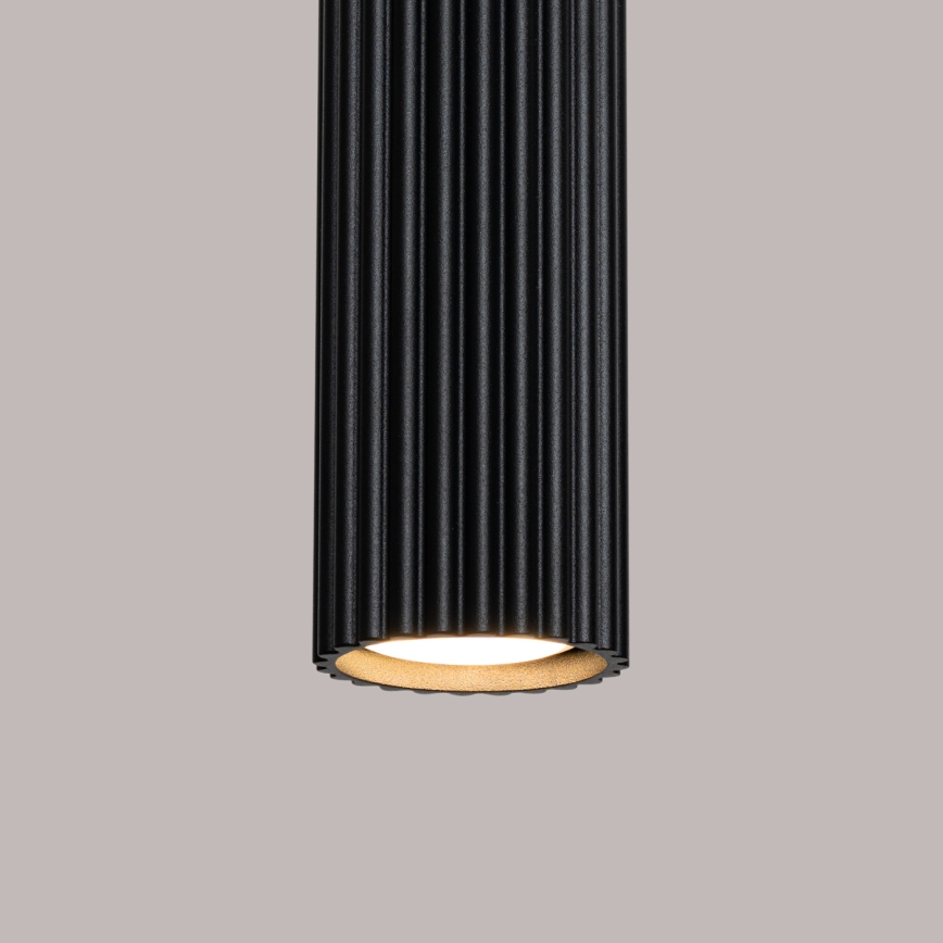 Brilagi - Lámpara colgante CRESTO 1xGU10/10W/230V negro