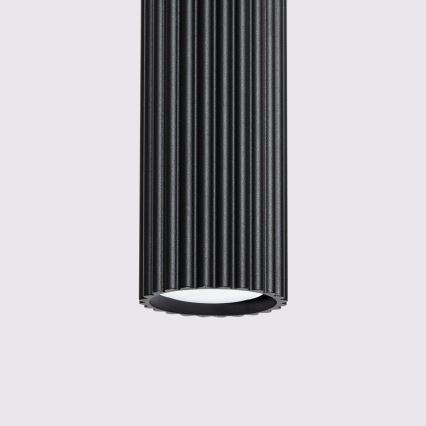 Brilagi - Lámpara colgante CRESTO 1xGU10/10W/230V negro