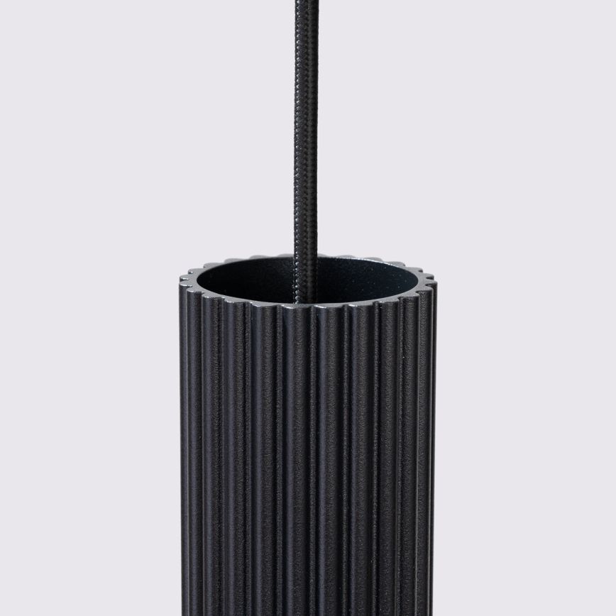 Brilagi - Lámpara colgante CRESTO 1xGU10/10W/230V negro