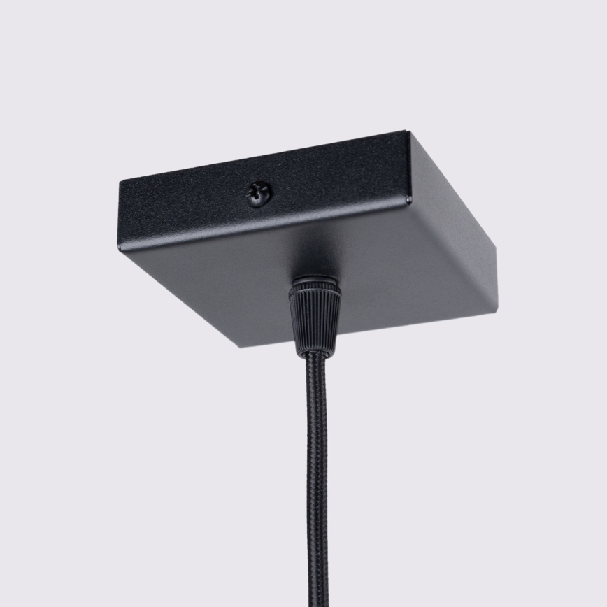 Brilagi - Lámpara colgante CRESTO 1xGU10/10W/230V negro