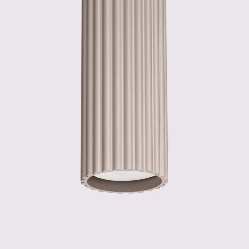 Brilagi - Lámpara colgante CRESTO 1xGU10/10W/230V taupe