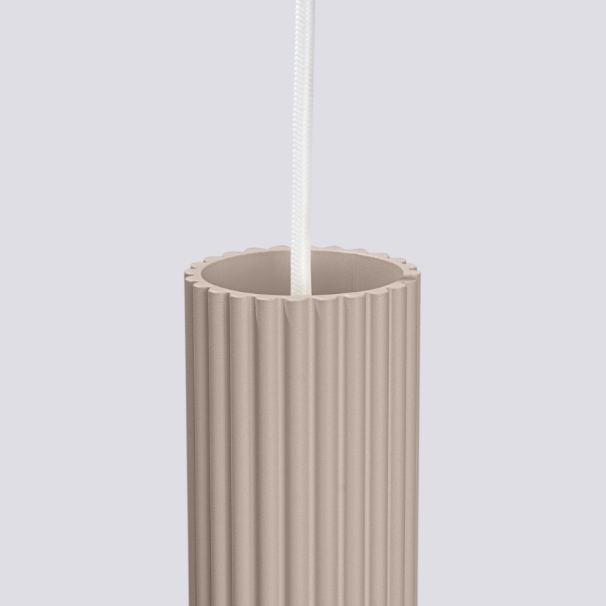 Brilagi - Lámpara colgante CRESTO 1xGU10/10W/230V taupe