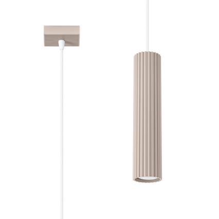 Brilagi - Lámpara colgante CRESTO 1xGU10/10W/230V taupe