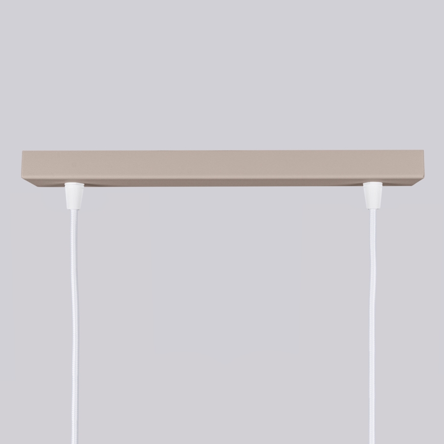 Brilagi - Lámpara colgante CRESTO 2xGU10/10W/230V taupe