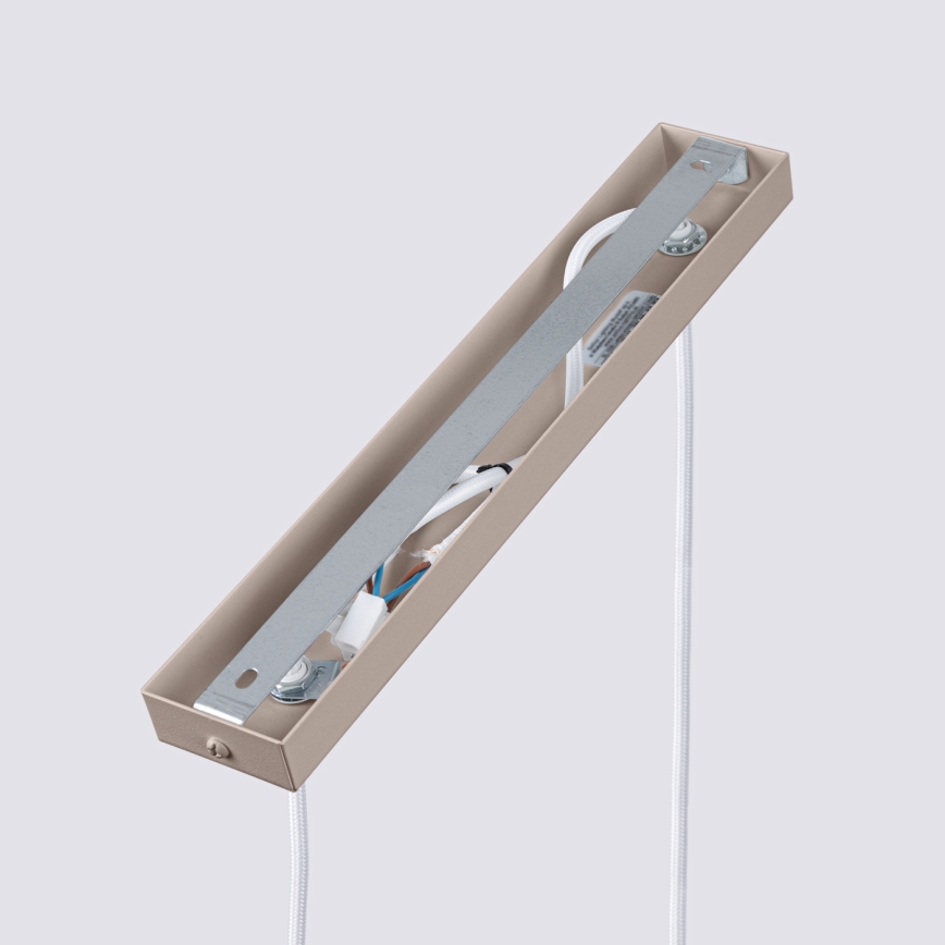Brilagi - Lámpara colgante CRESTO 2xGU10/10W/230V taupe
