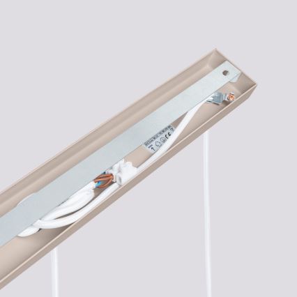Brilagi - Lámpara colgante CRESTO 3xGU10/10W/230V taupe