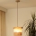 Brilagi - Lámpara colgante FOREST 1xE27/15W/230V pino/beige/color crema