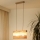 Brilagi - Lámpara colgante FOREST 2xE27/15W/230V pino/beige/color crema