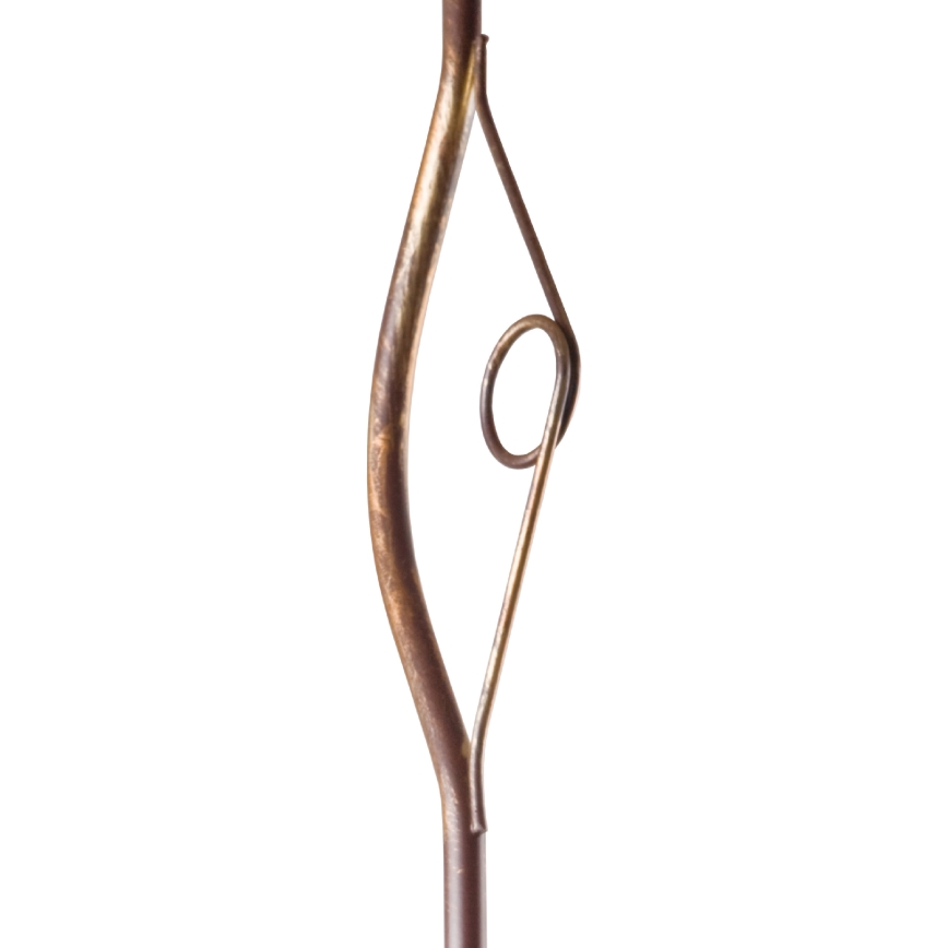 Brilagi - Lámpara colgante LED ANTICO 1xE27/60W/230V pátina de bronce