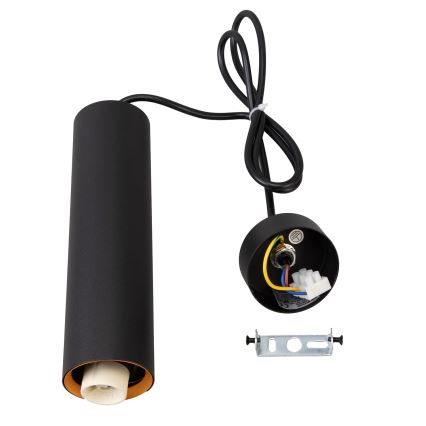 Brilagi - Lámpara colgante SELE 1xGU10/30W/230V negro/dorado