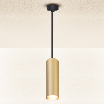 Brilagi - Lámpara colgante SELE 1xGU10/30W/230V negro/dorado
