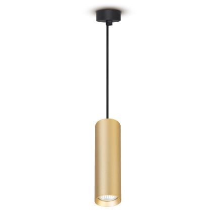 Brilagi - Lámpara colgante SELE 1xGU10/30W/230V negro/dorado