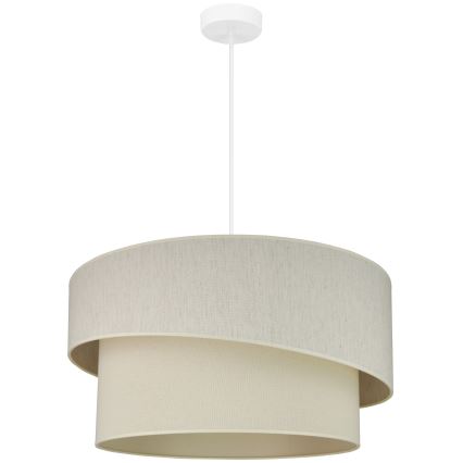 Brilagi - Lámpara colgante SHINE 1xE27/15W/230V diá. 50 cm color crema