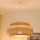 Brilagi - Lámpara colgante SPACE LIGHT 1xE27/15W/230V diá. 50 cm beige/color crema