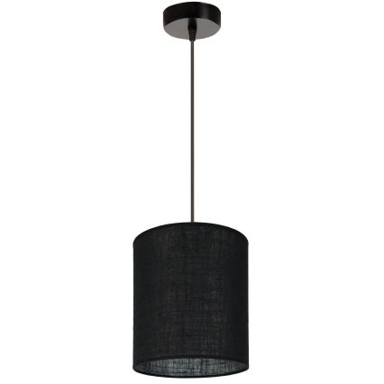 Brilagi - Lámpara colgante TUBES 1xE27/15W/230V diá. 20 cm negro