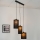Brilagi - Lámpara colgante TUBES 3xE27/15W/230V negro