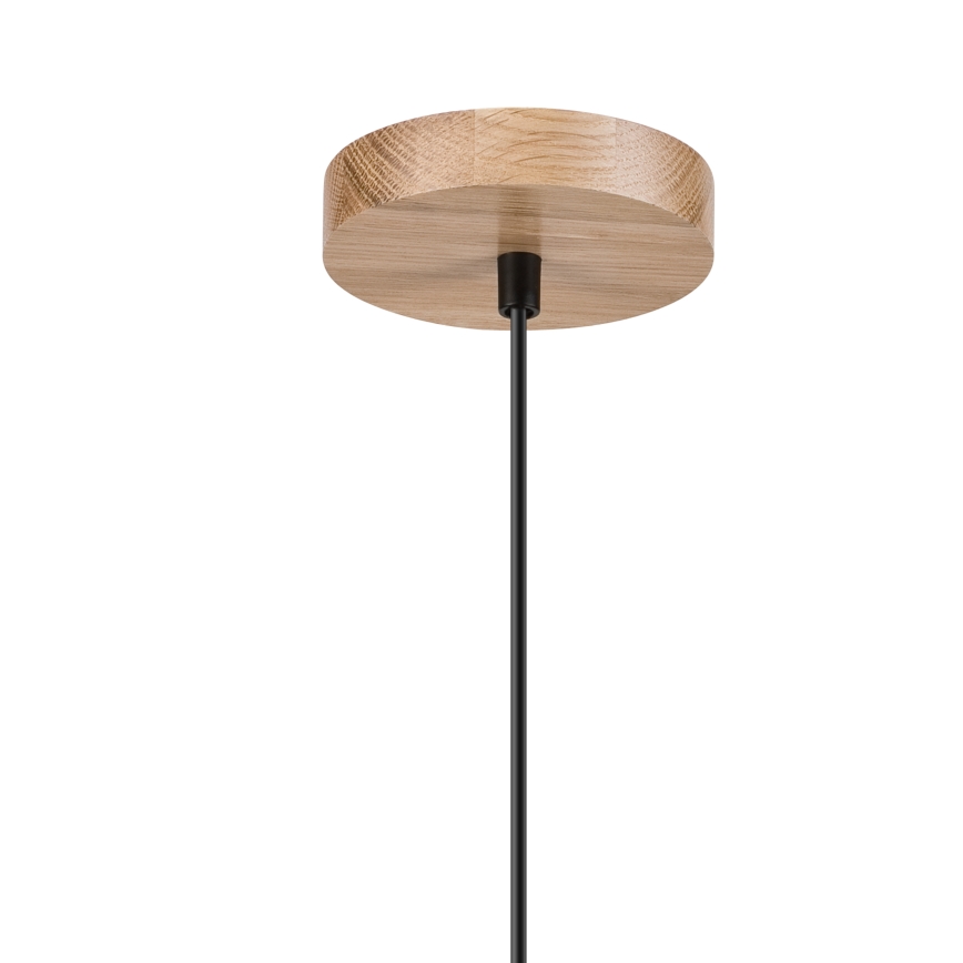 Brilagi - Lámpara colgante WOODY BASKET 1xE27/60W/230V roble