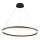 Brilagi - Lámpara de araña LED regulable CIRCLE LED/55W/230V 3000-6500K negro + control remoto