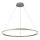 Brilagi - Lámpara de araña LED regulable CIRCLE LED/55W/230V 3000-6500K plata + control remoto