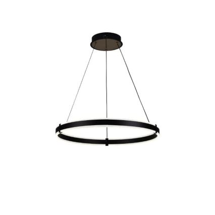 Brilagi - Lámpara de araña LED regulable CIRCLE LED/85W/230V 3000-6500K negro + control remoto