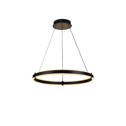 Brilagi - Lámpara de araña LED regulable CIRCLE LED/85W/230V 3000-6500K negro + control remoto