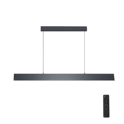 Brilagi - Lámpara de araña LED regulable SLIMLINE LED/40W/230V 3000-6000K antracita + control remoto