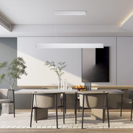 Brilagi - Lámpara de araña LED regulable SLIMLINE LED/40W/230V 3000-6000K blanco + control remoto