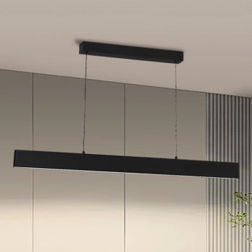 Brilagi - Lámpara de araña LED regulable SLIMLINE LED/40W/230V 3000-6000K negro + control remoto