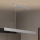 Brilagi - Lámpara de araña LED regulable SLIMLINE LED/40W/230V 3000-6000K plata + control remoto