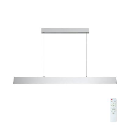 Brilagi - Lámpara de araña LED regulable SLIMLINE LED/40W/230V 3000-6000K plata + control remoto