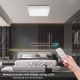 Brilagi - Luz de techo LED regulable para baño FRAME SMART LED/24W/230V 3000-6000K IP44 blanco + control remoto