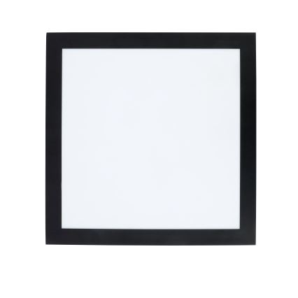 Brilagi - Luz de techo LED regulable para baño FRAME SMART LED/24W/230V 3000-6000K IP44 negro + control remoto