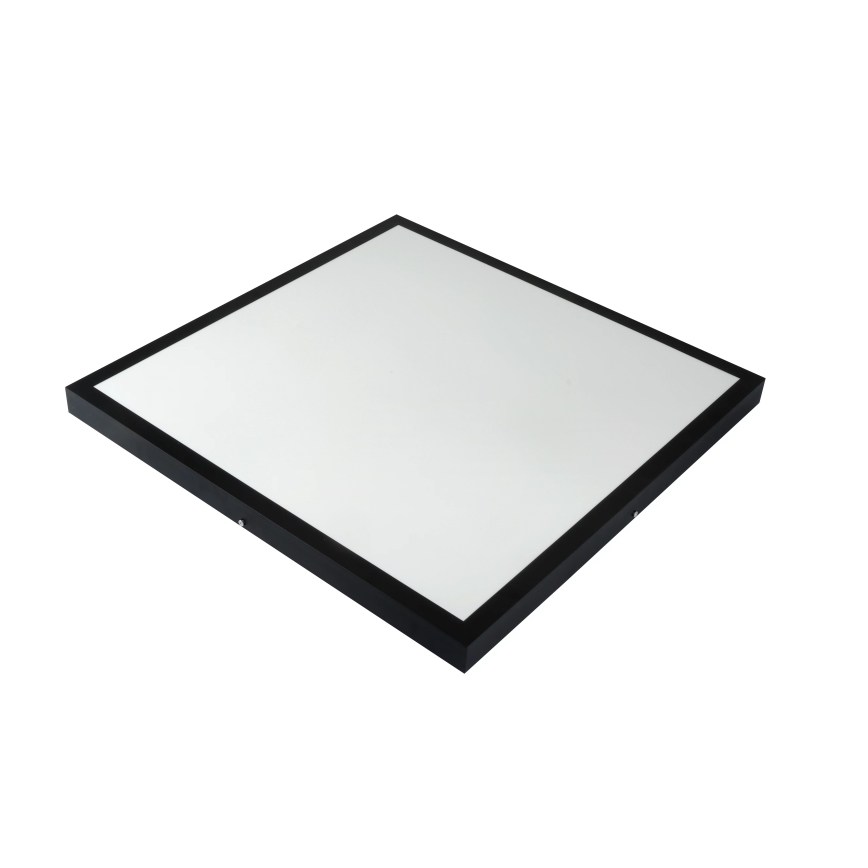 Brilagi - Luz de techo LED regulable para baño FRAME SMART LED/50W/230V 60x60 cm 3000-6000K IP44 negro + control remoto